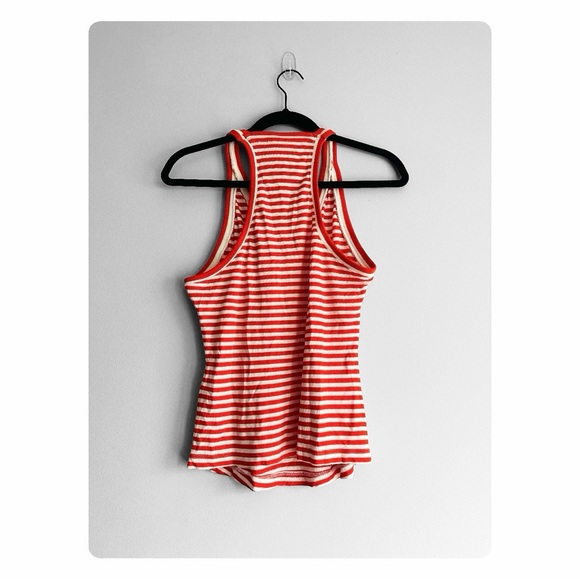 β
Maeve by Anthropologie Striped Tank Top - Orange/White β
- Picture 7 of 16